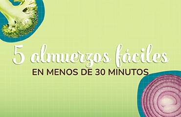 Recetarios 5 Almuerzos faciles