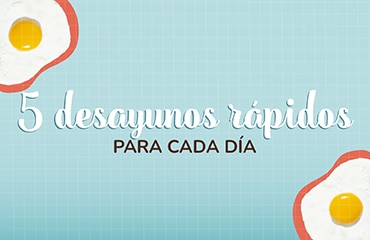 Recetarios 5 Desayunos Rapidos
