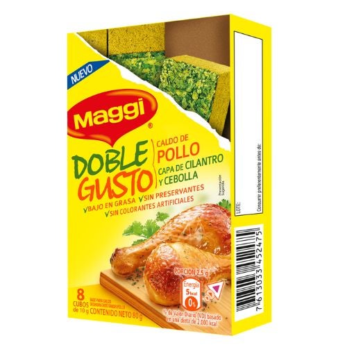 Caldo Maggi sabor Carne 80g 8 tabletas