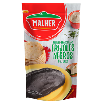 Frijoles negros volteados 822g