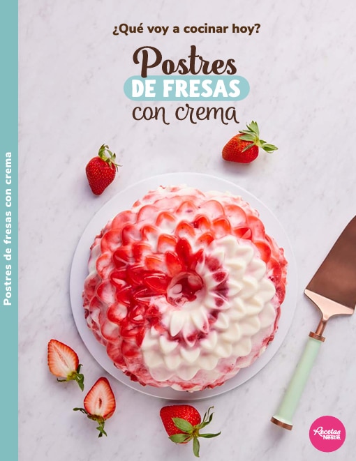 Recipe Postres de Fresas con Crema Card Image