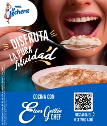 Recipe La lechera arroz con leche banner Card Image