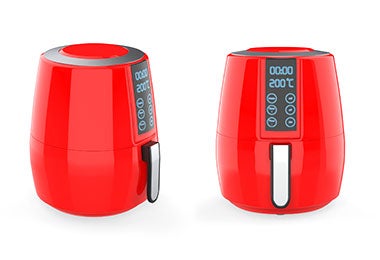 Molde de silicona para freidora de aire-airfryer.