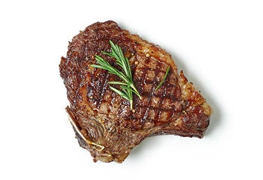 Carne con sal gruesa. Carne con sal gruesa.