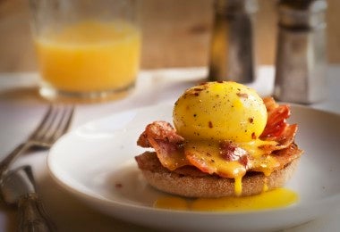 Desayuno rico en hierro.