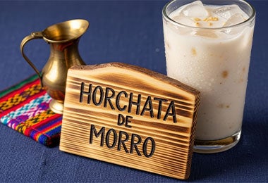 Horchata con semillas de morro. Horchata con semillas de morro casera.