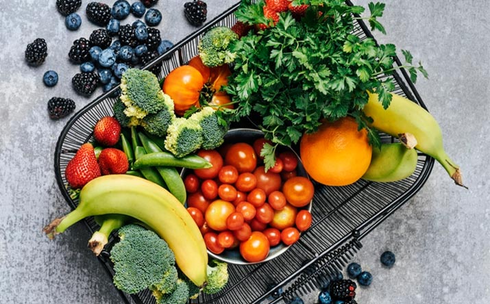 Las frutas y verduras son importantes para tener una alimentación balanceada.