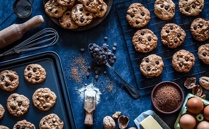 Galletas con chips de chocolates