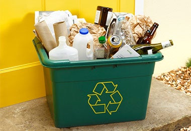 Materiales que se pueden reciclar en casa.