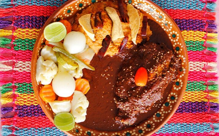 Plato de desayuno mexicano