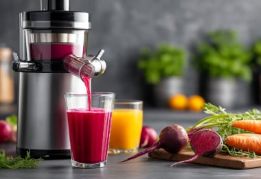 Prensadora de jugo. Prensadora de jugo casera.