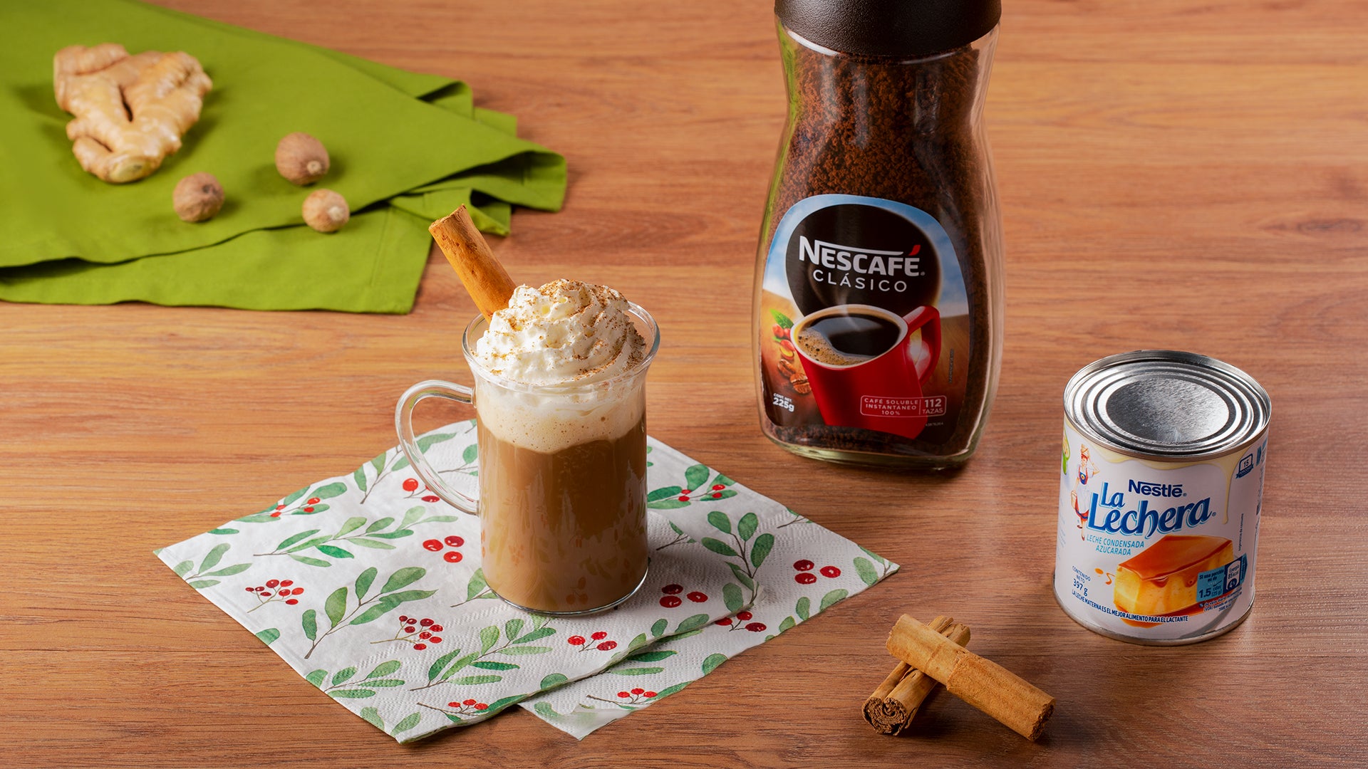 Café con Especias Navideñas