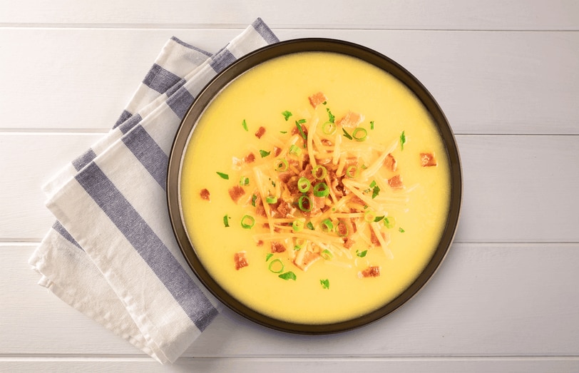 Crema de Papa con Sabor a Tocino