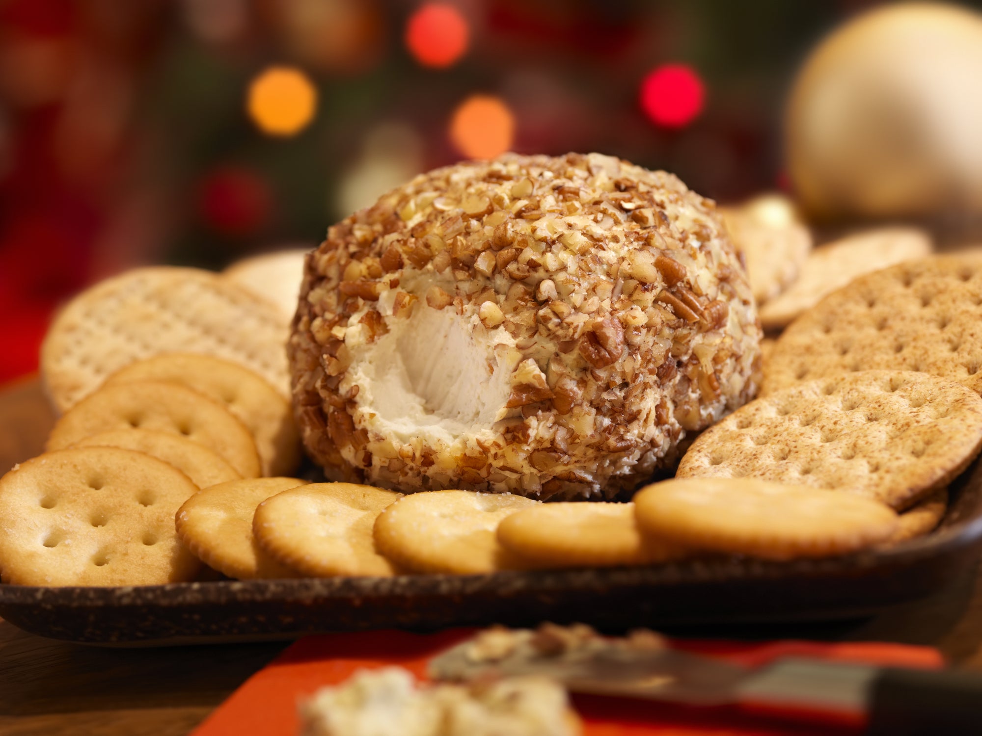 Bola de Queso Navideña