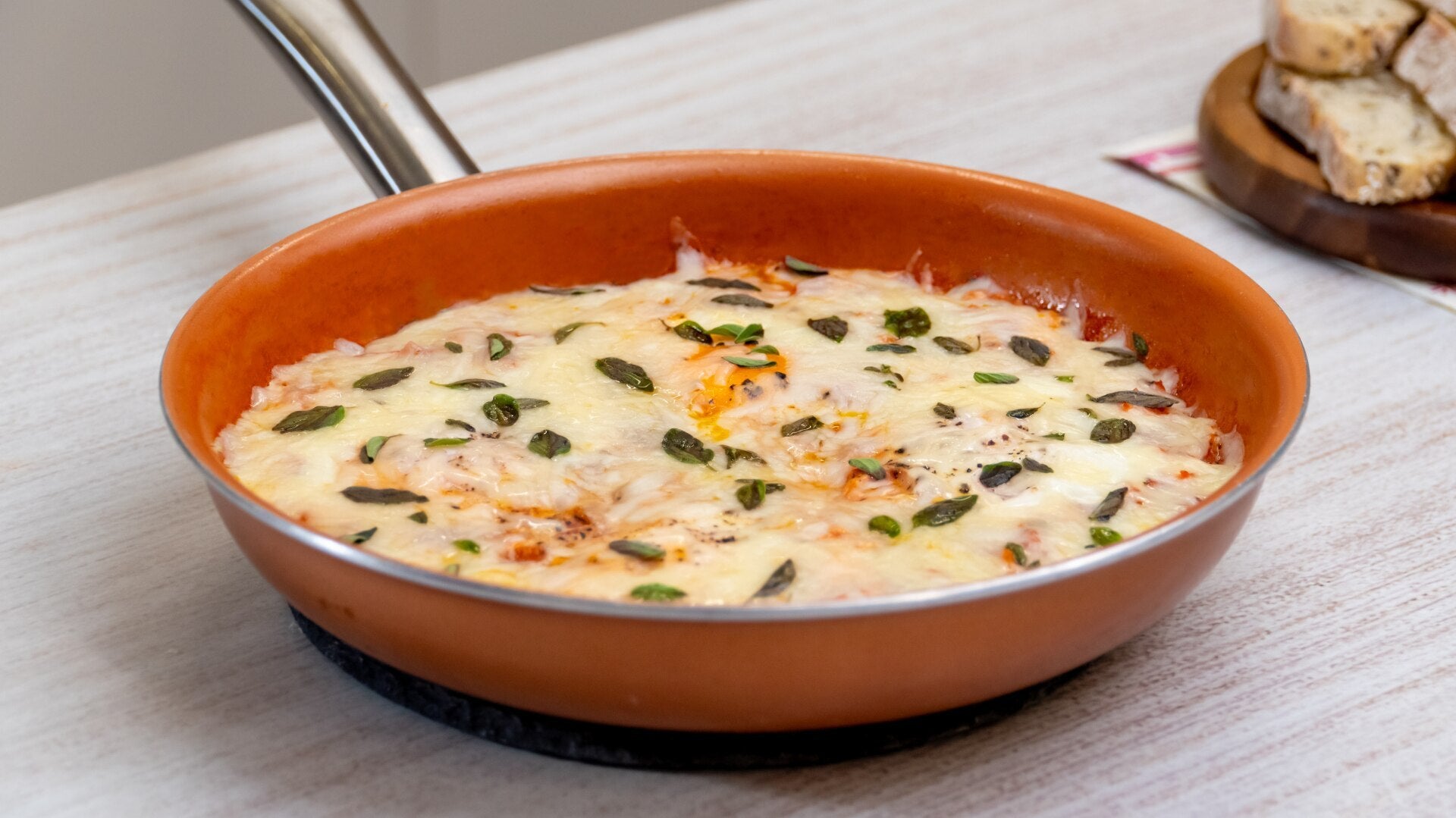 Huevos a la pizza “Sabor y Color”​