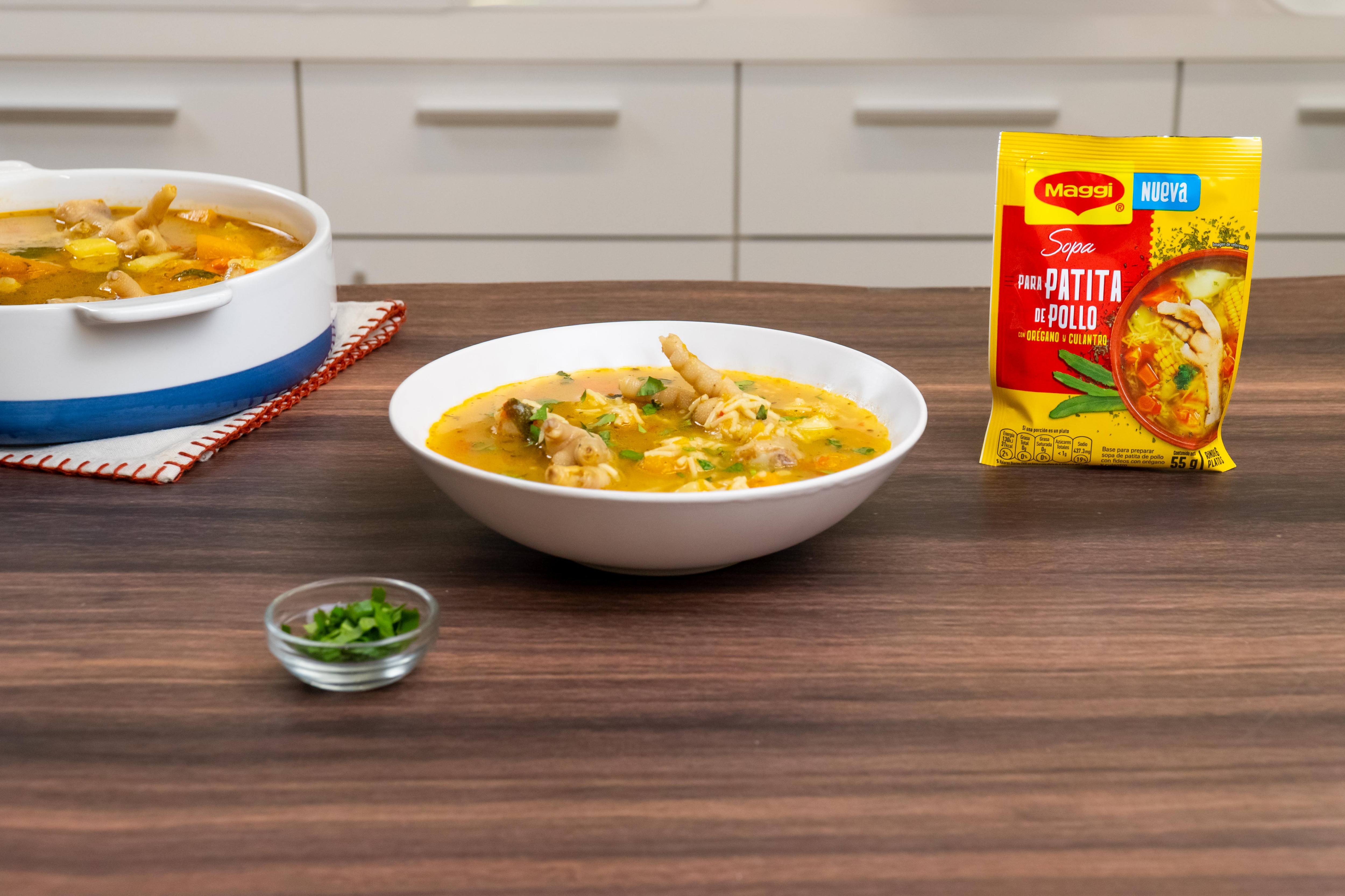 Sopa de Patitas
