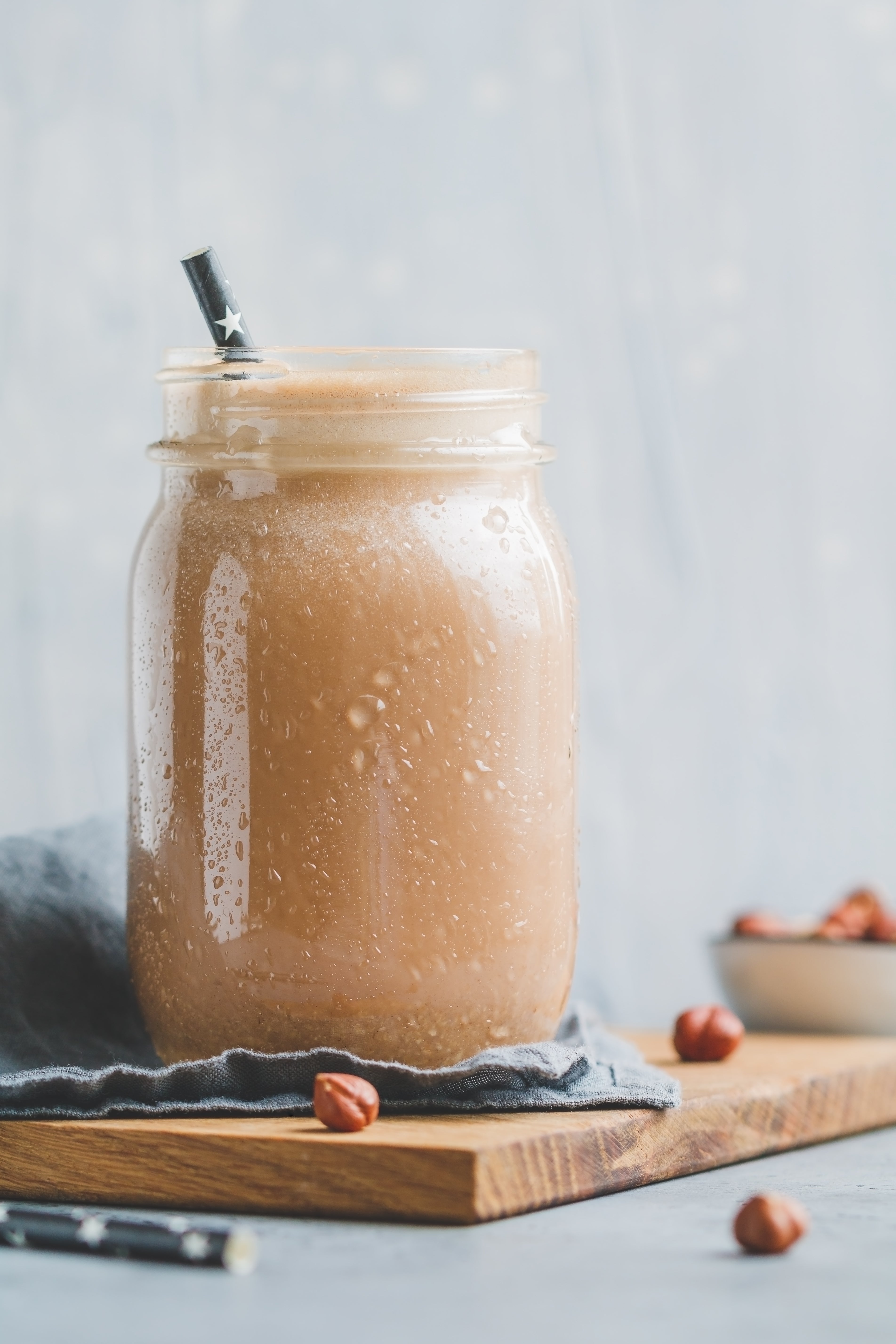 Café Frío con Mantequilla de Maní