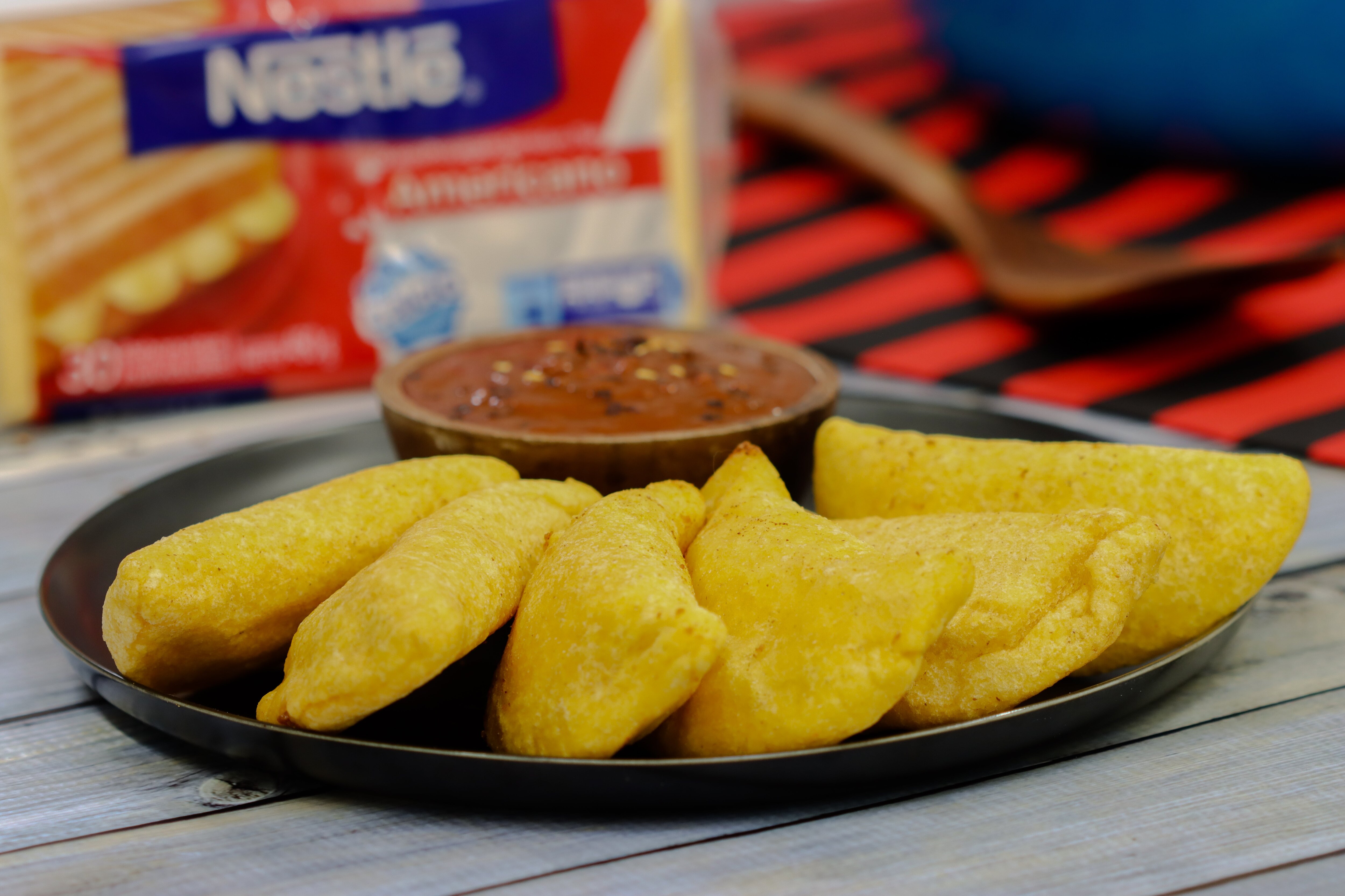 Empanadas con Jamón y Queso