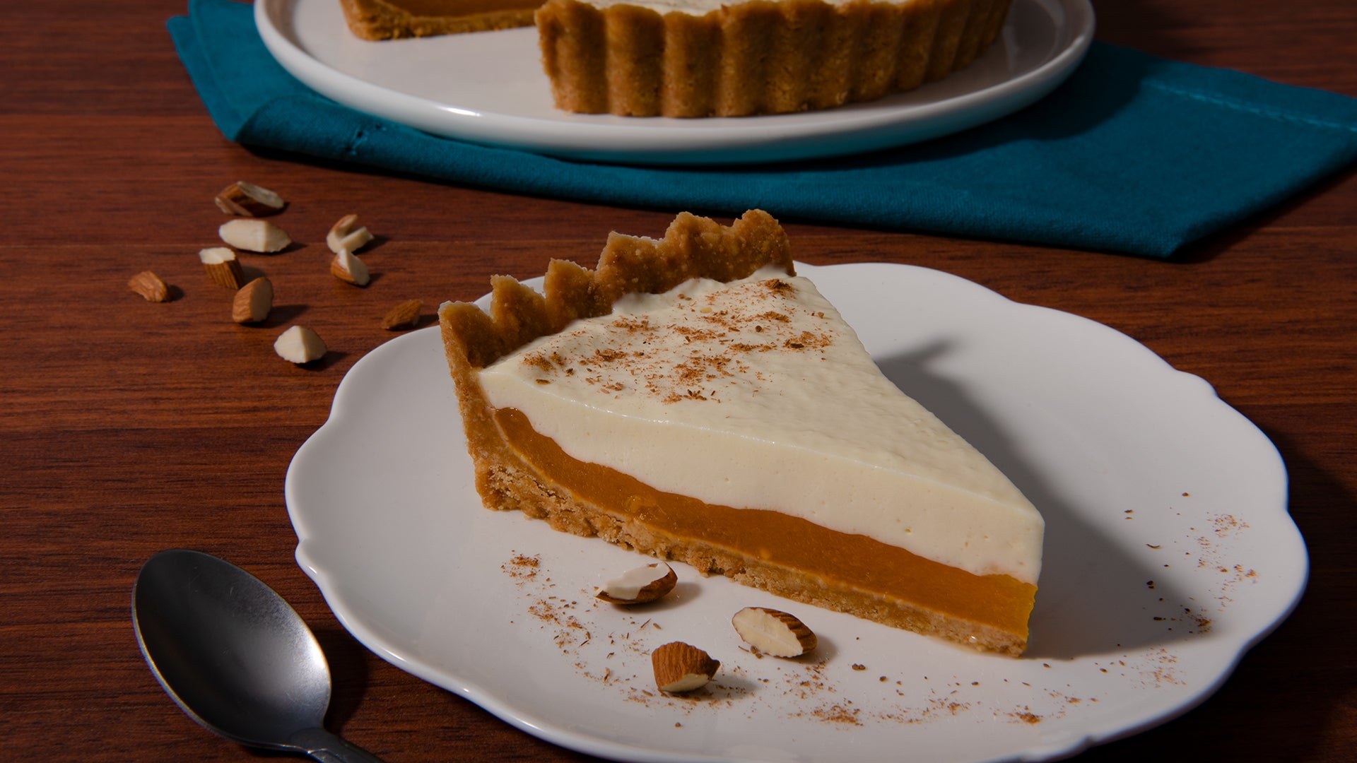 Tarta de Calabaza Sin Horno