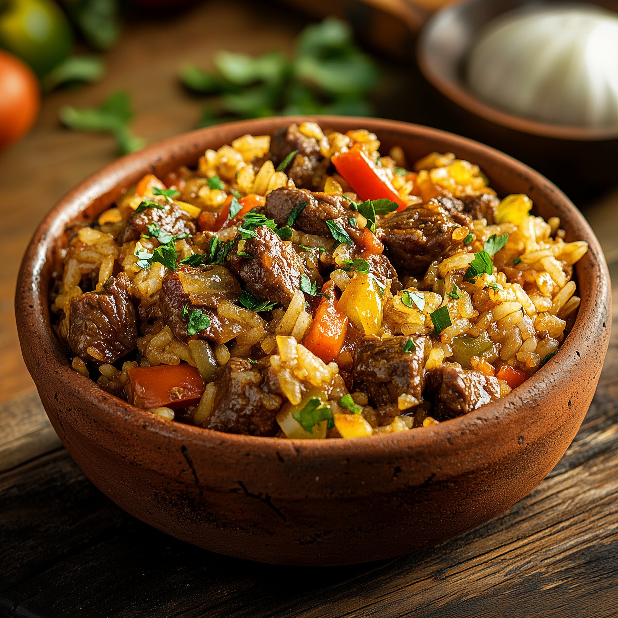 Arroz Con Carne