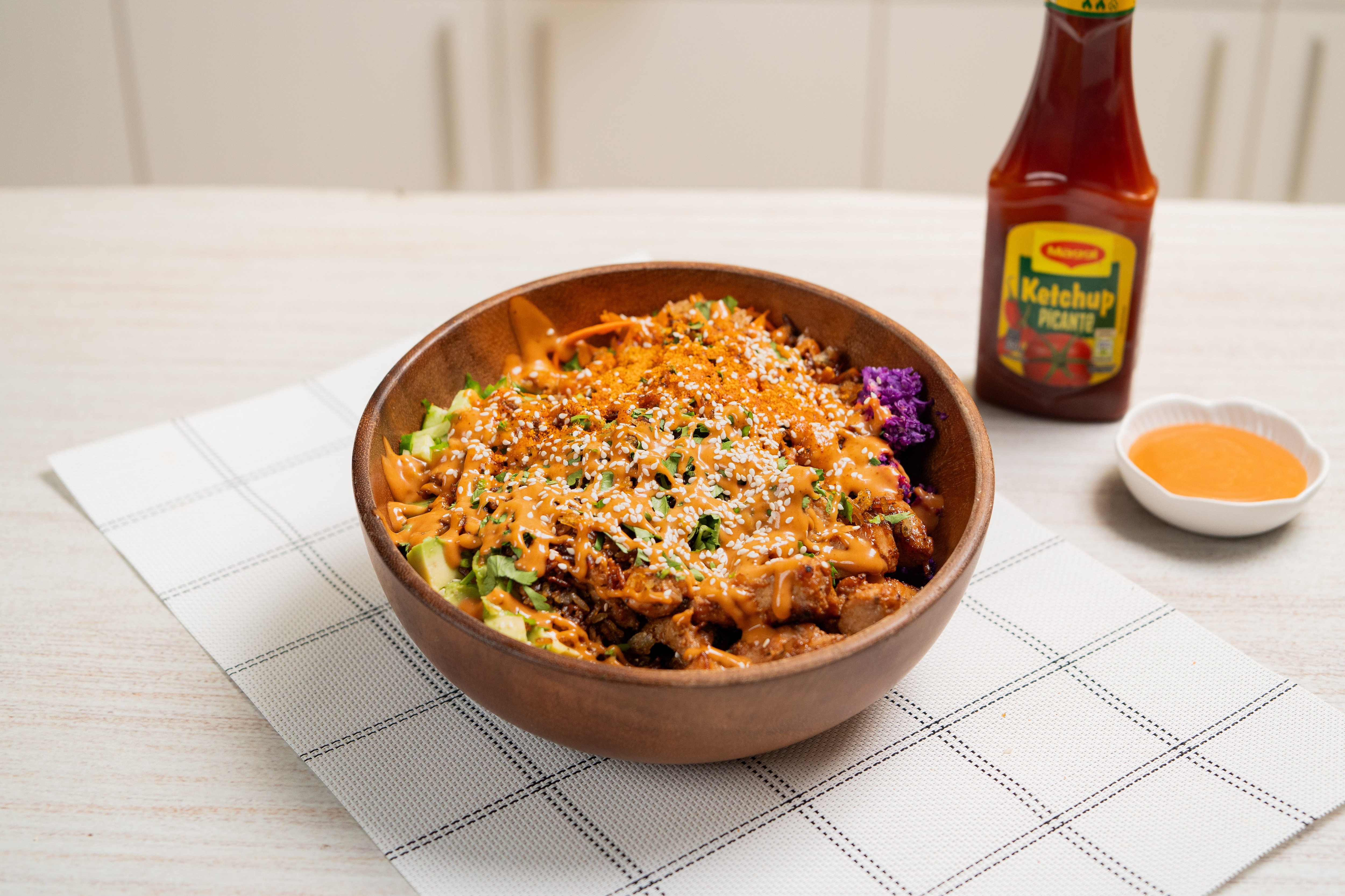 Crispy Rice de Pollo Crispy Rice de Pollo