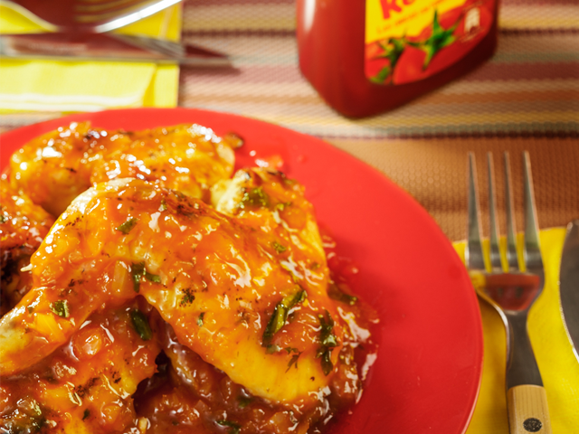 Alitas en Salsa de Maracuyá