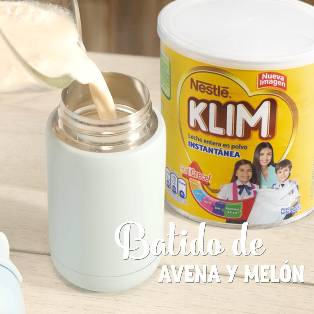 Batido de Avena y Melón