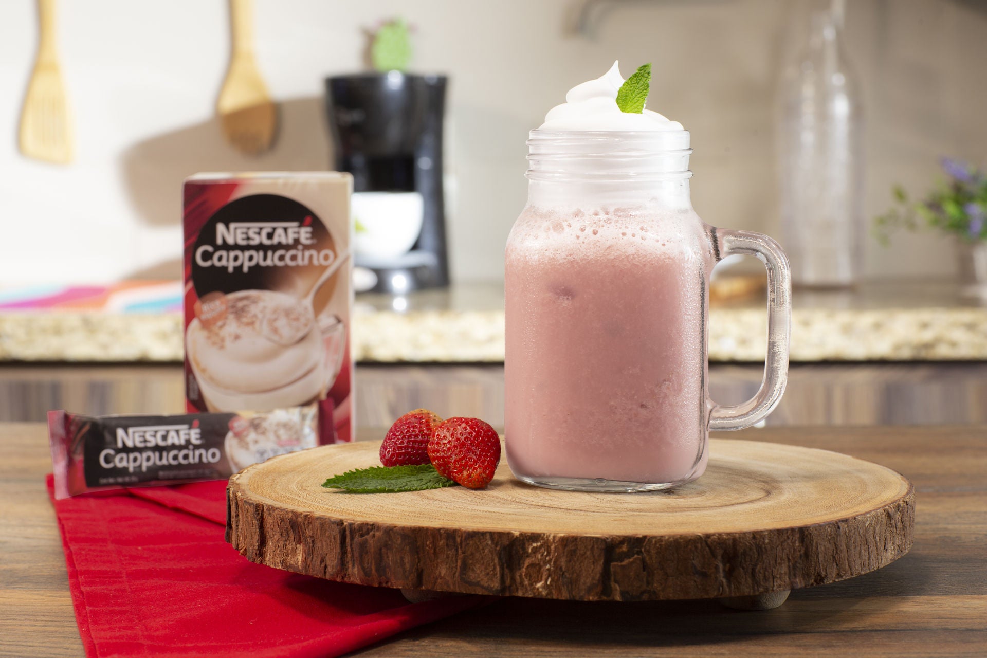 Frappuccino de Fresa