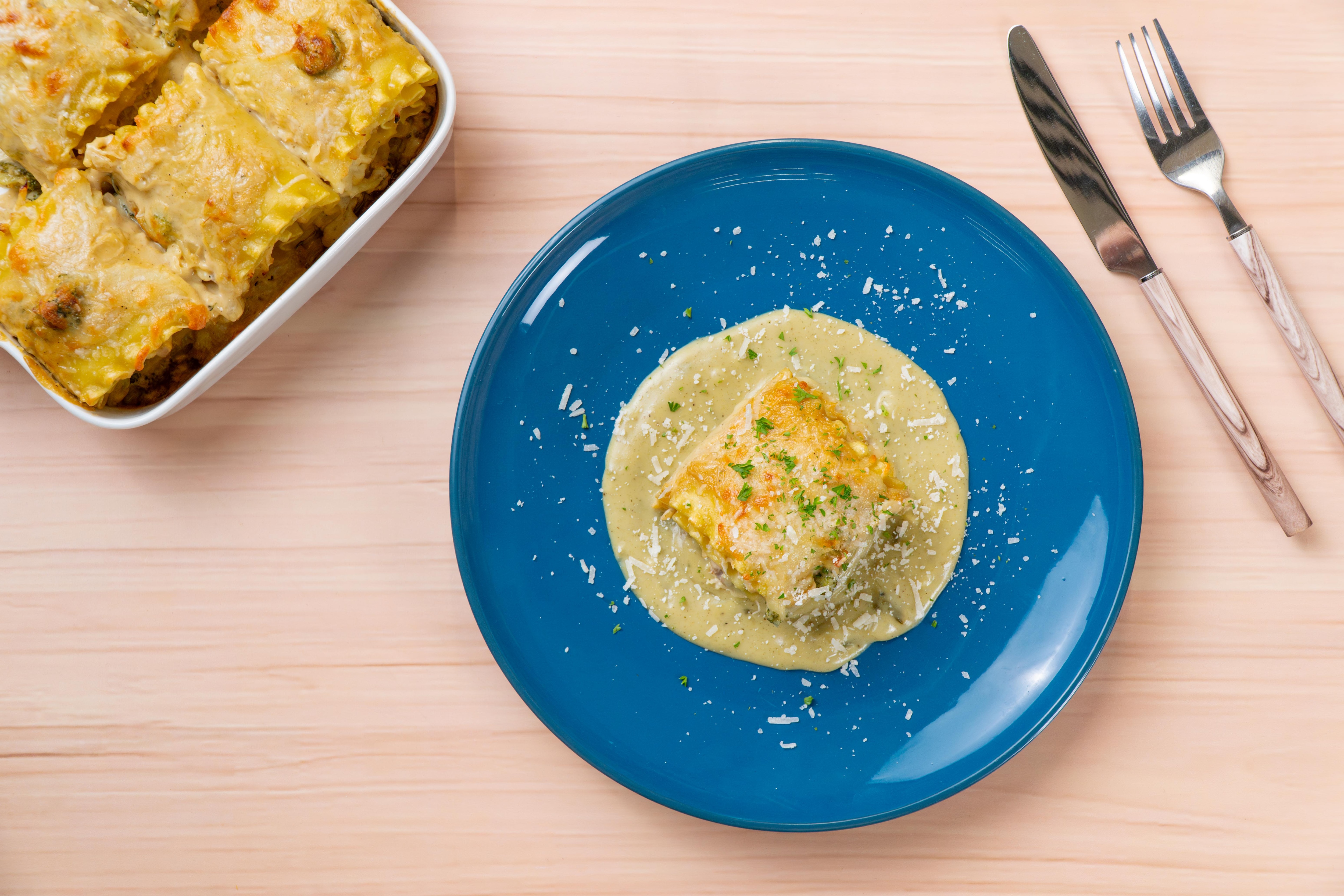 Rollos de lasaña Rollos de lasaña