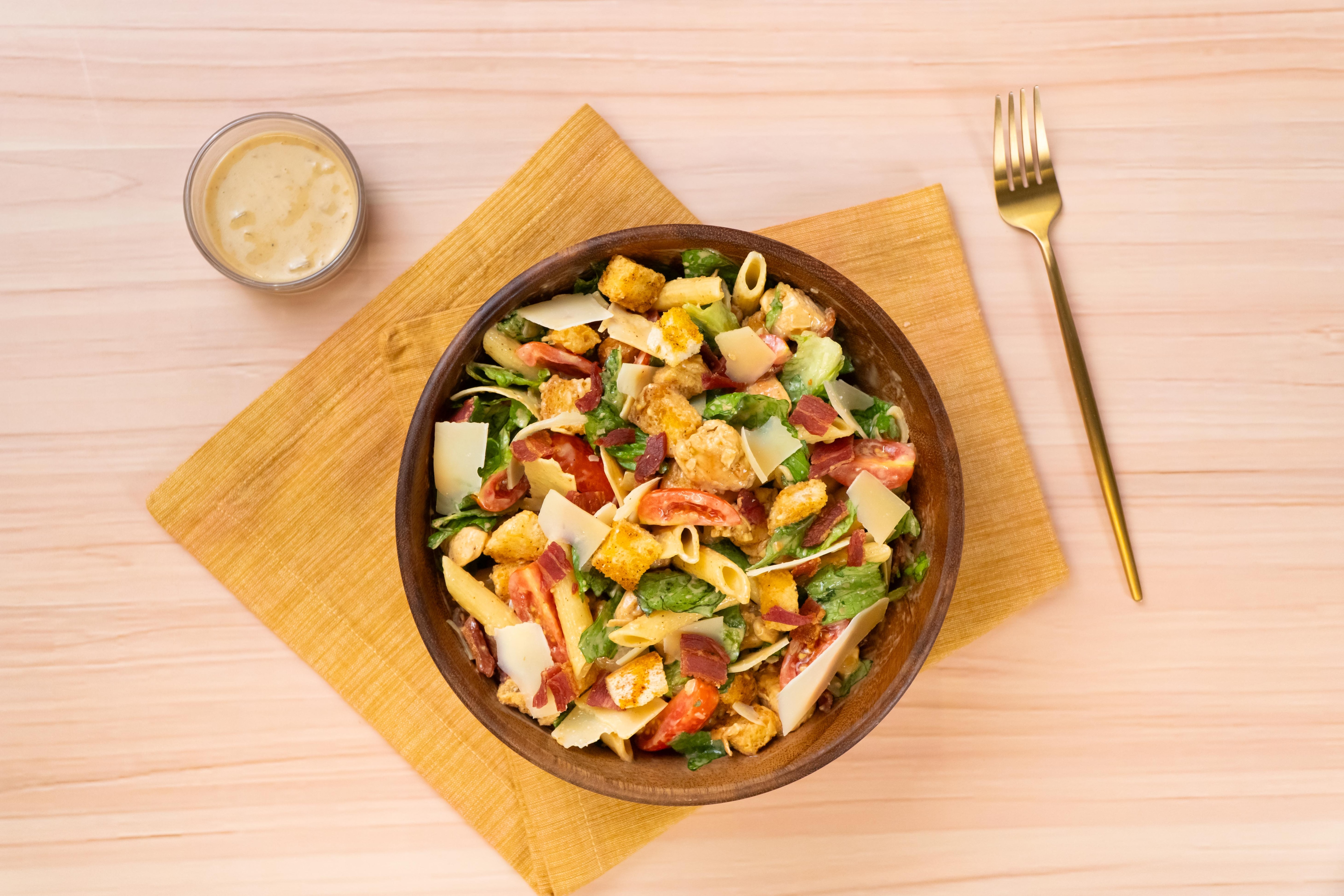 Pasta estilo césar Pasta estilo césar