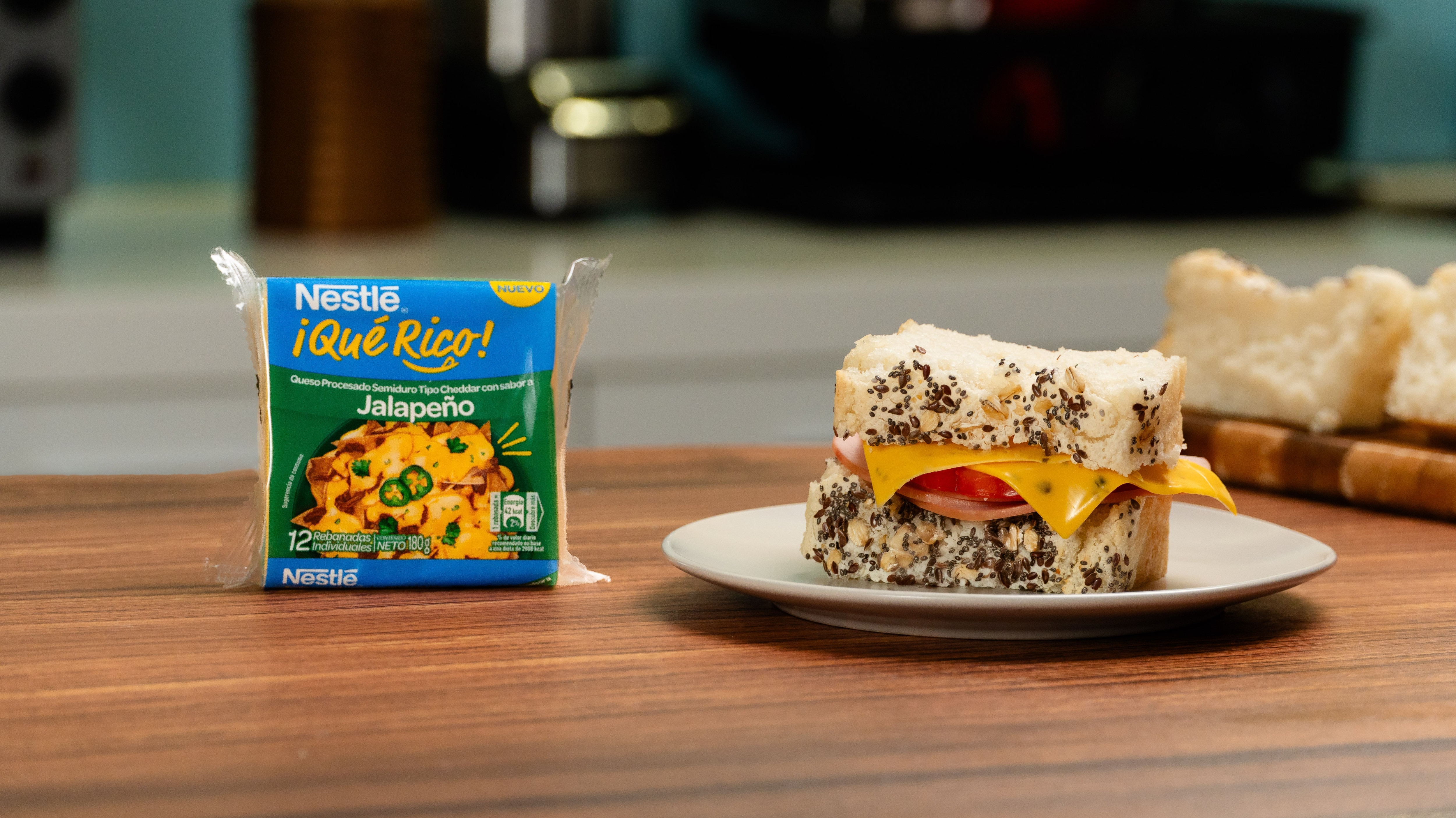 Pan de arroz con queso jalapeño