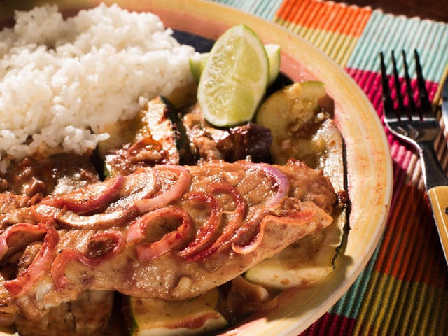 Pescado con Vegetales al Cartucho