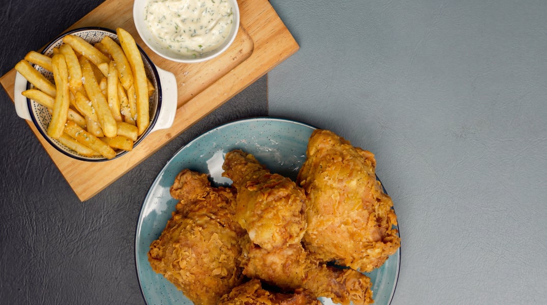 Pollo Frito con Cúrcuma Pollo Frito con Cúrcuma