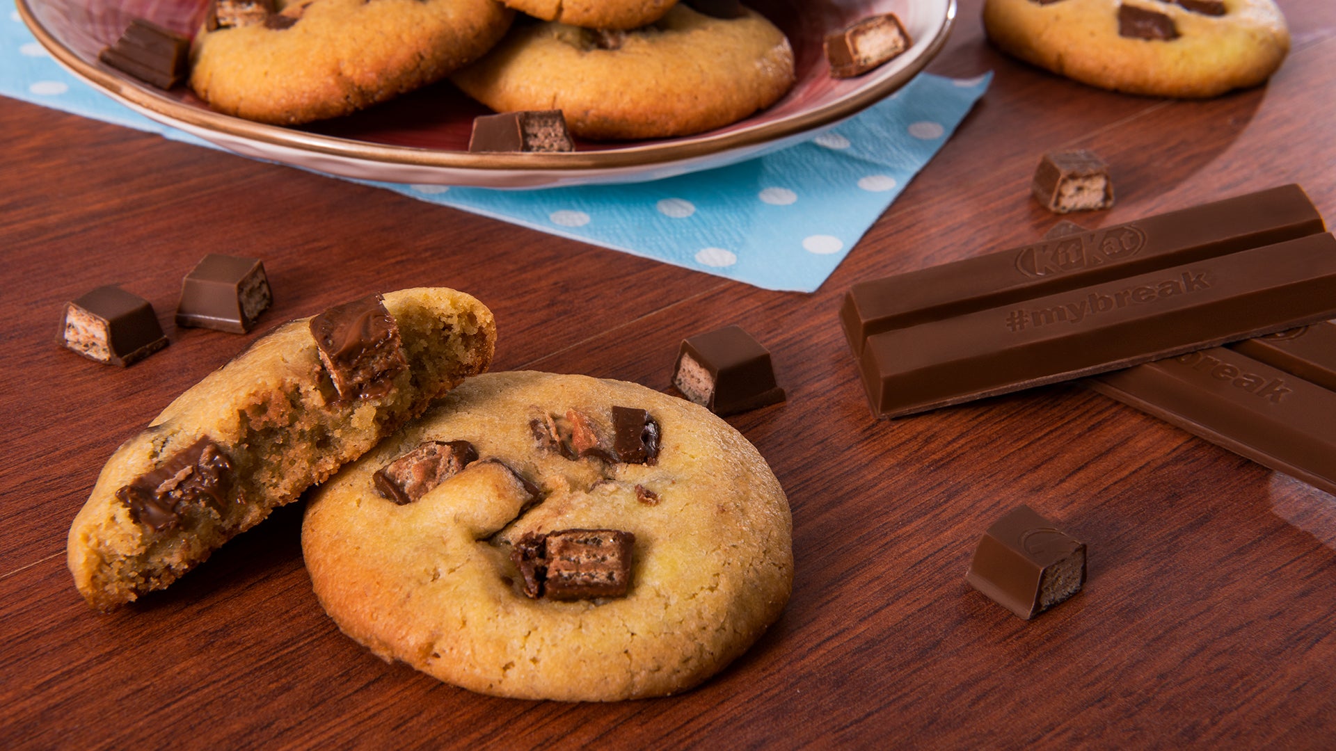 Galletas de KITKAT® en Sartén