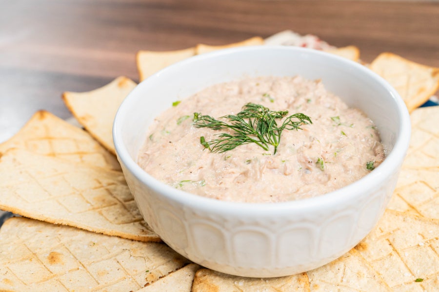 Dip de Atún con Mariscos