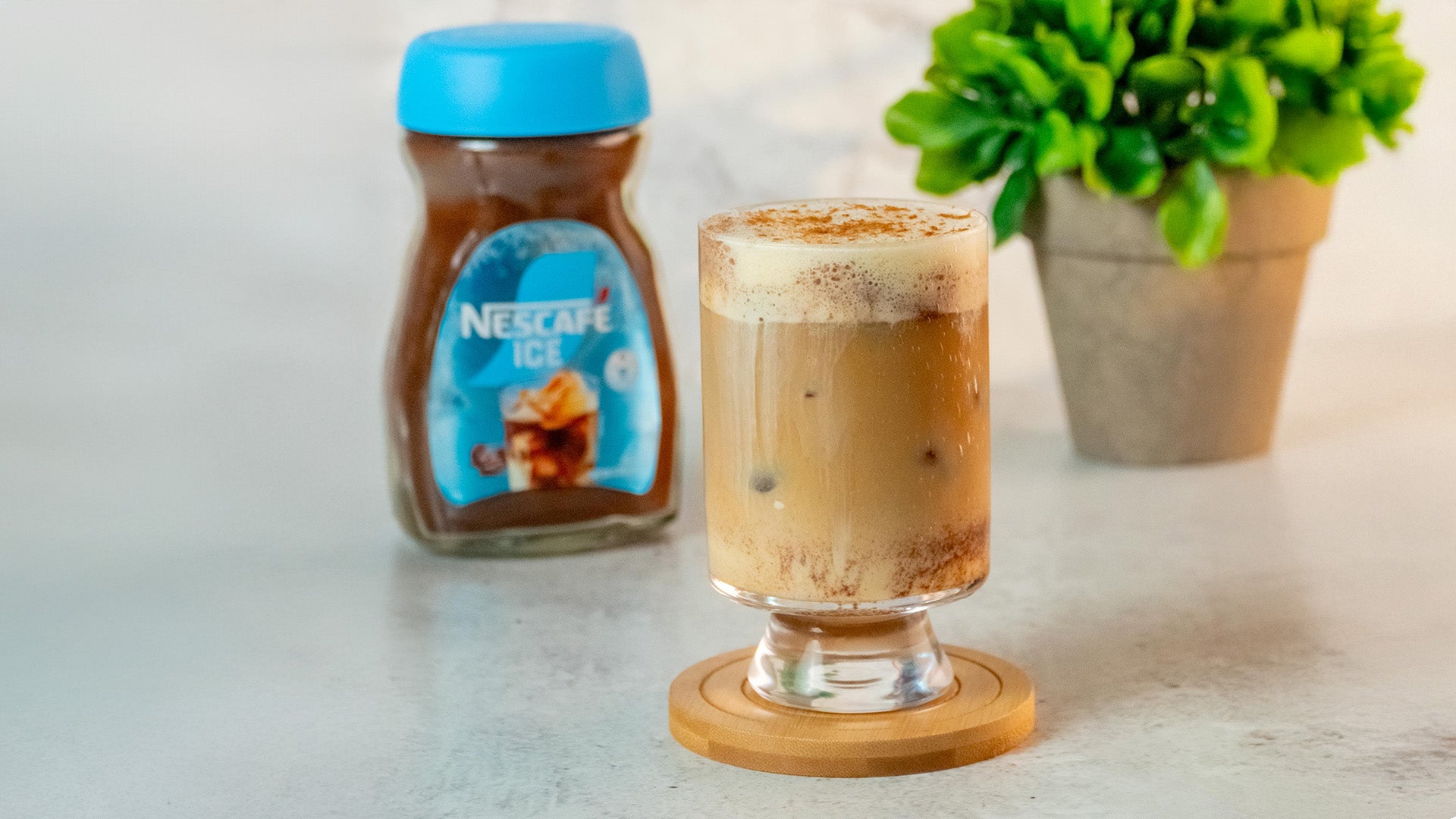 Latte Frio de Canela