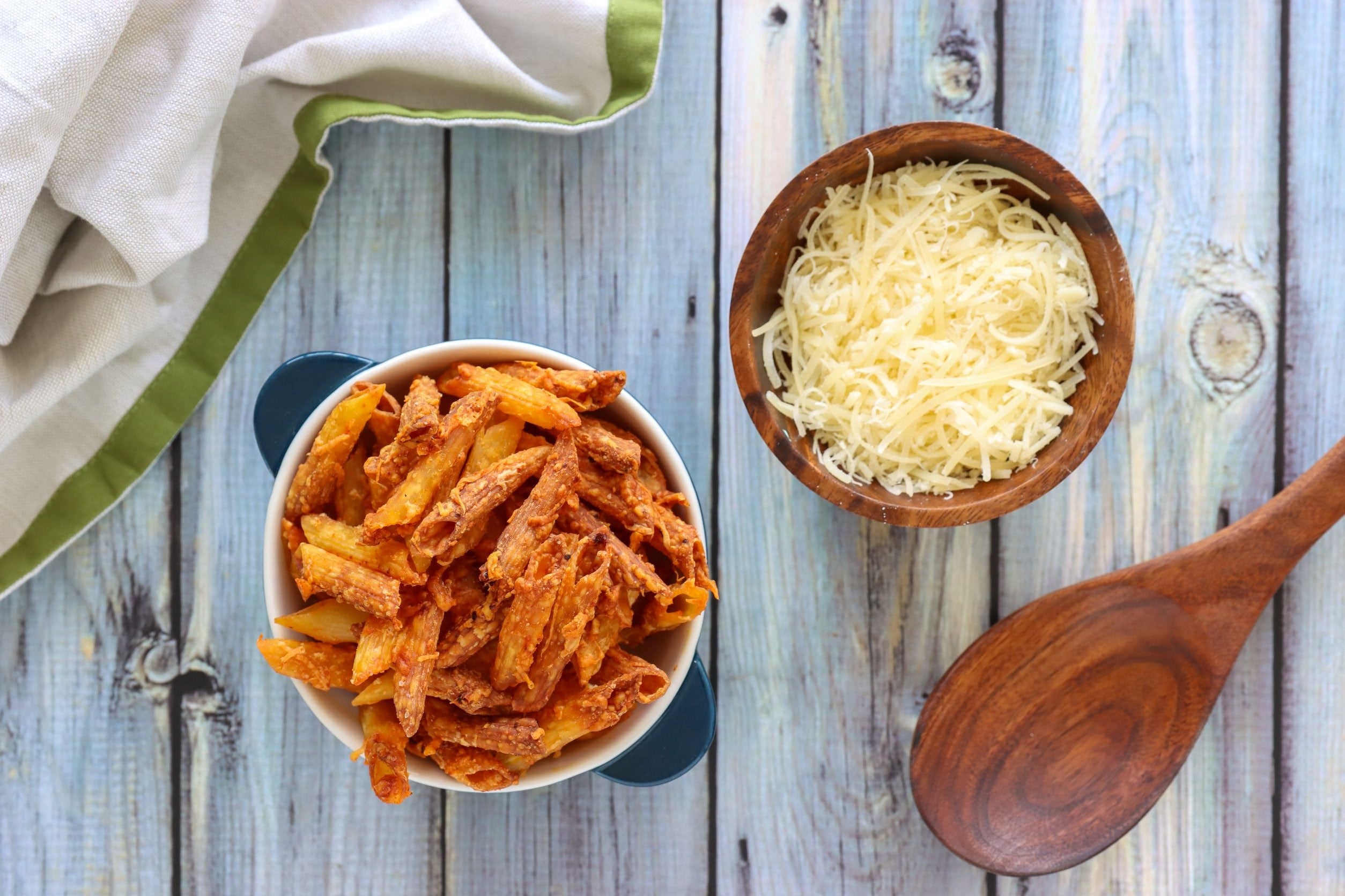 Pasta Chips Con Sabor y Color