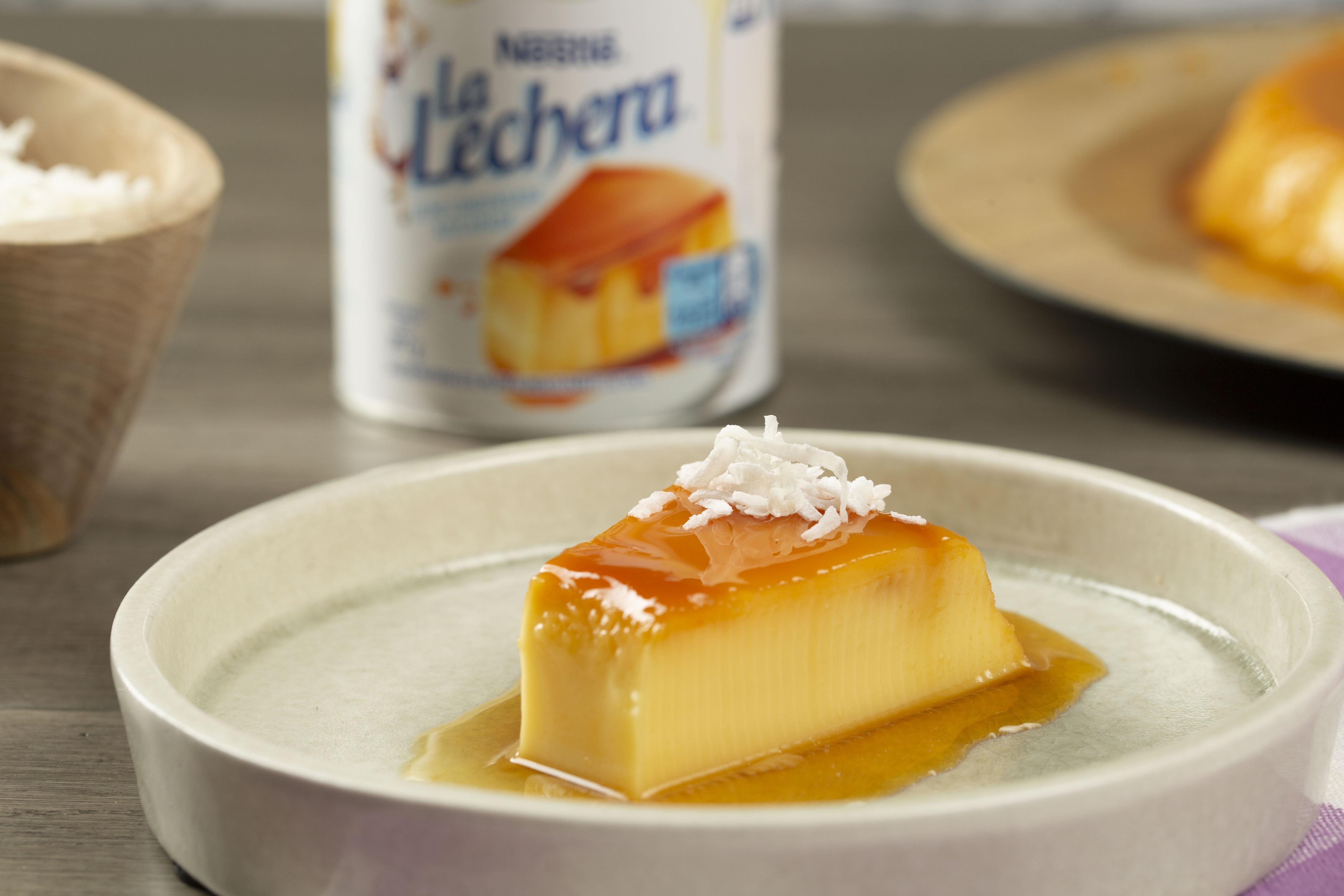 Flan de coco: postre cremoso y tropical