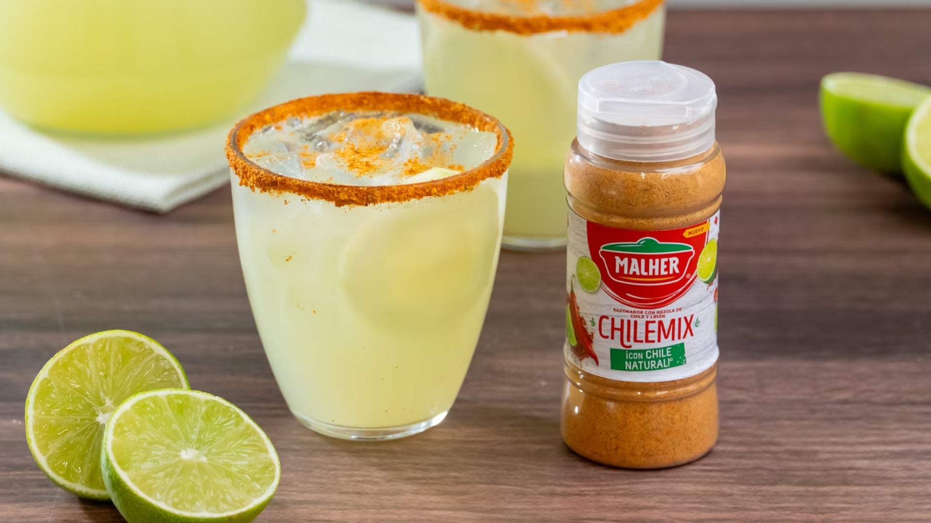 Limonada de Pepino con Chile
