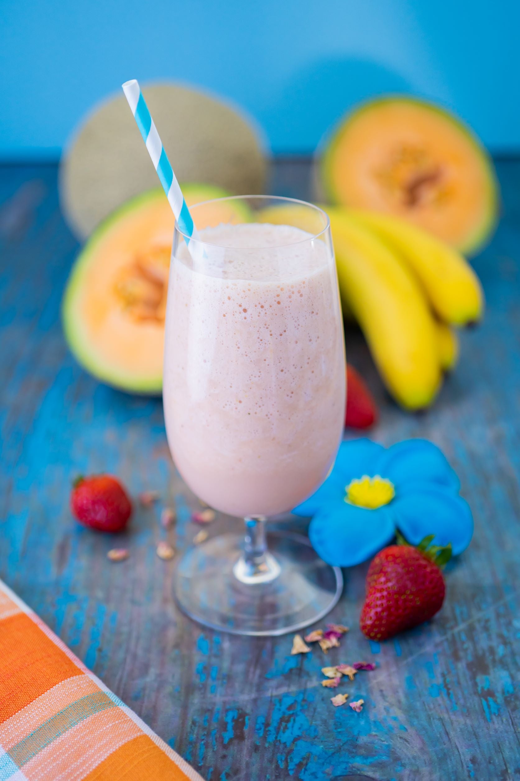 Descubrir 62+ imagen receta de agua de melon con leche clavel