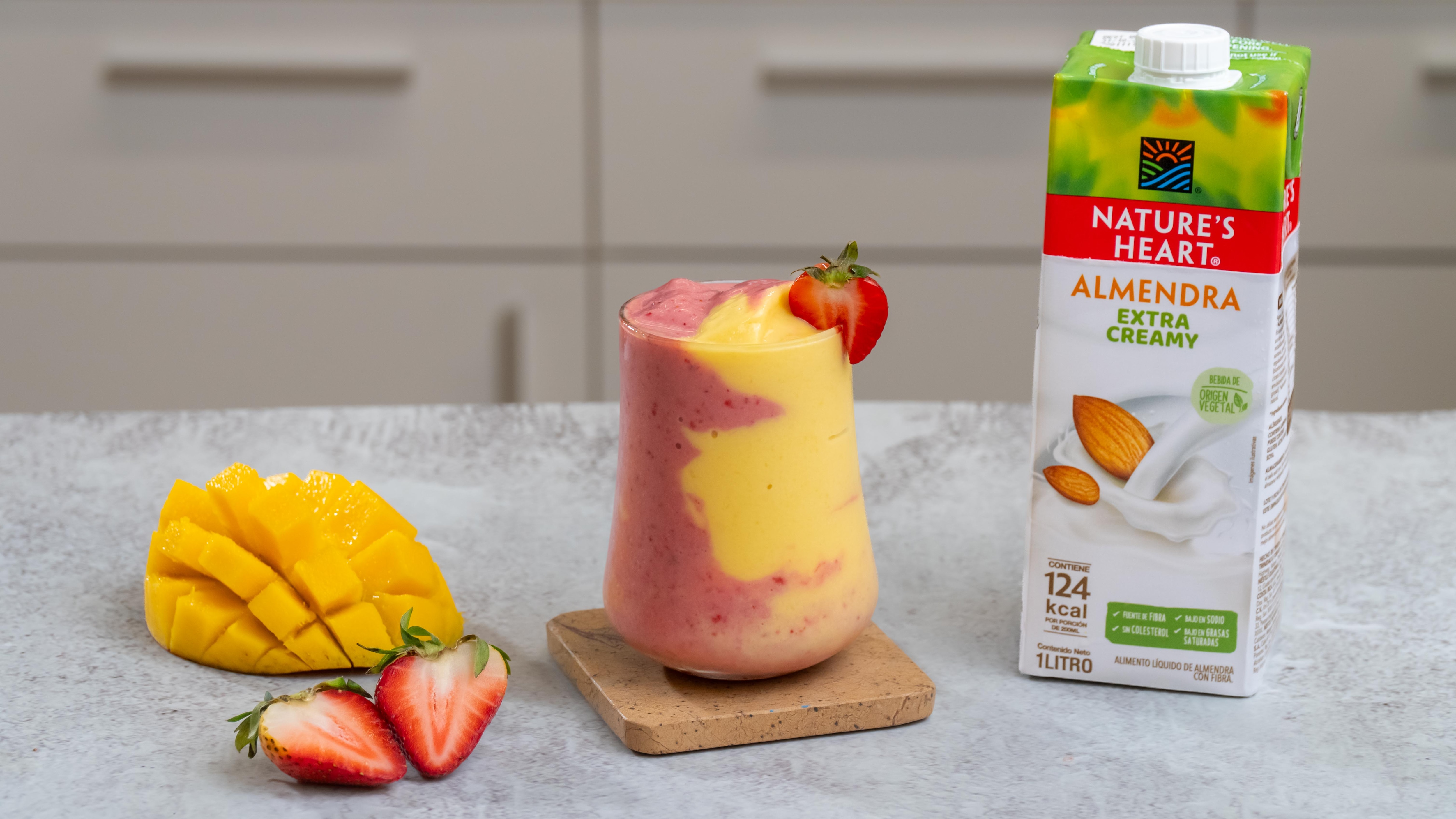 Frozen de Mango y Fresa