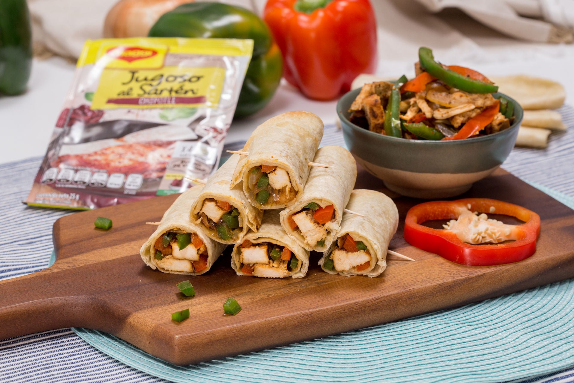 Fajitas de Pollo