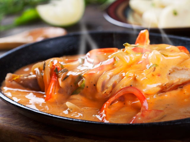 Filete de pescado a la caribeña