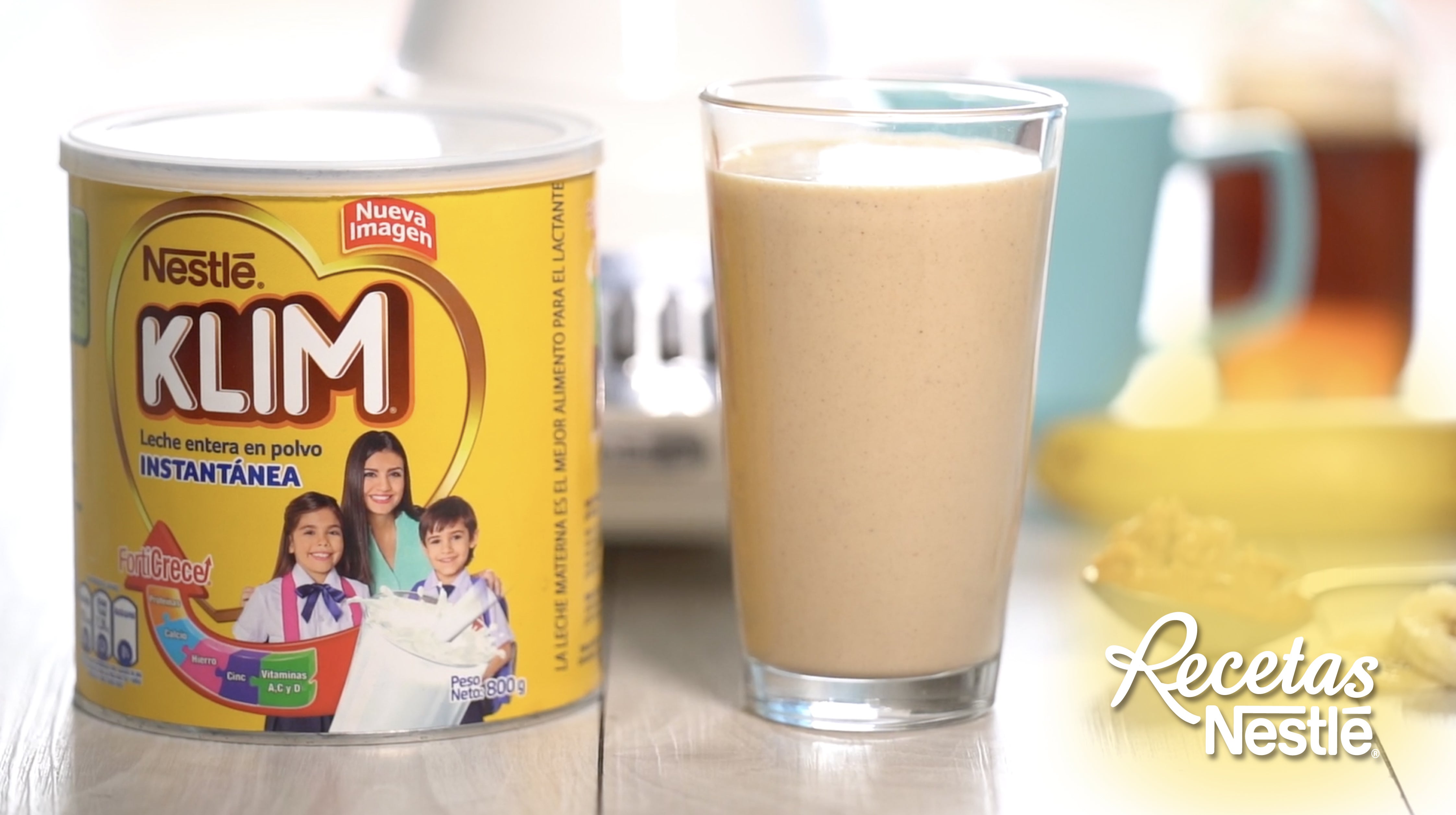 Batido de Guineo y Mantequilla de Maní