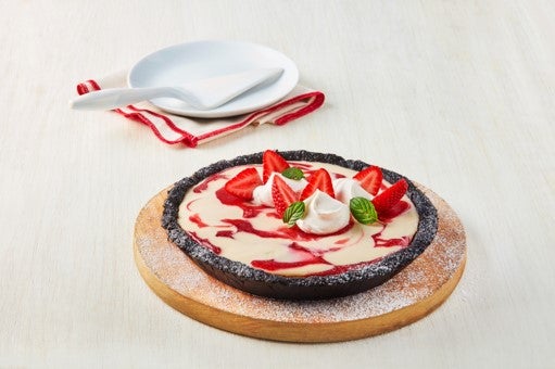 Pie de Fresa con Crema