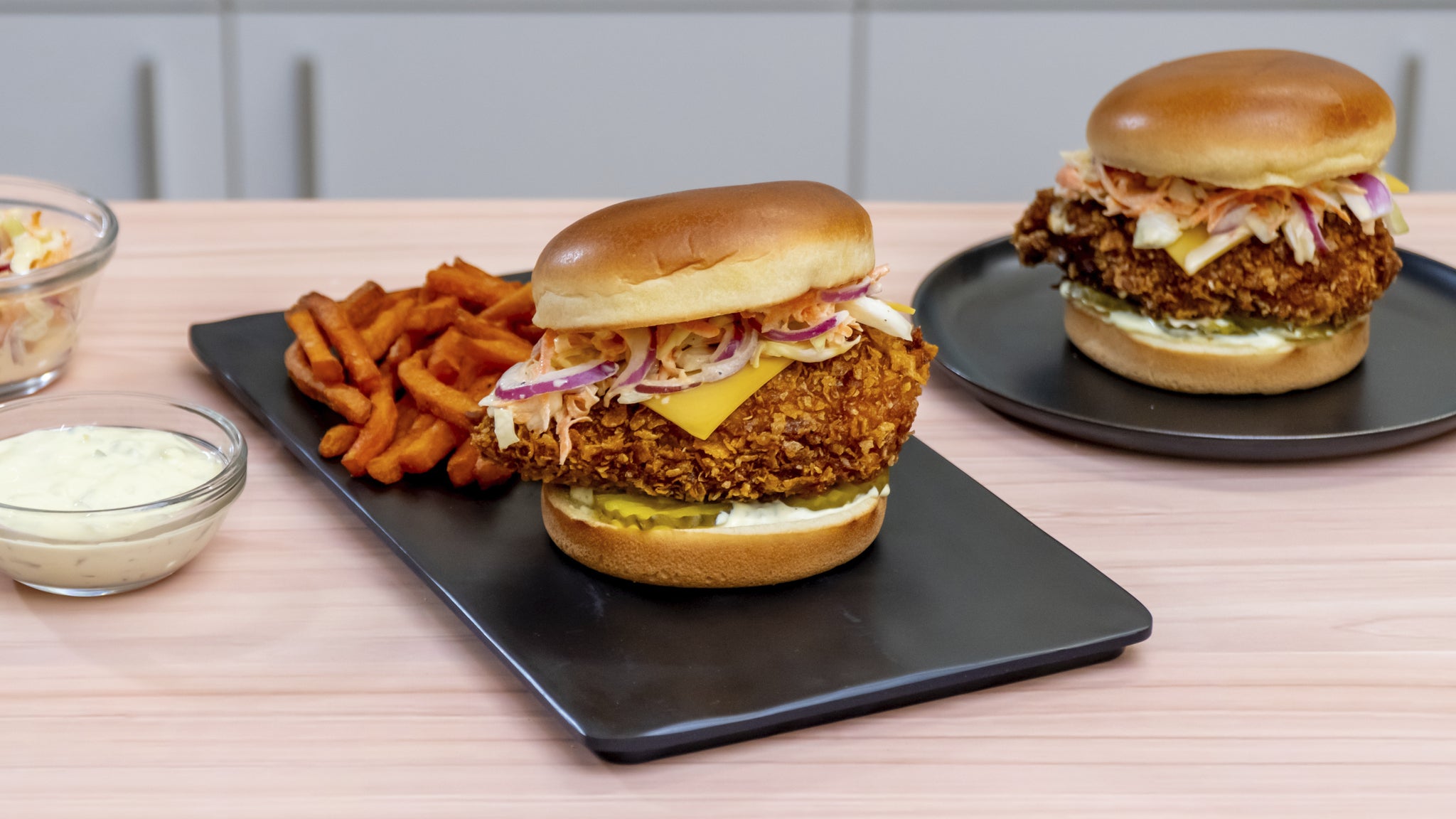 Hamburguesa Crispy de pollo