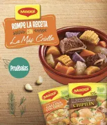 Recetario de Sopas Criollas MAGGI Recetario de Sopas Criollas MAGGI