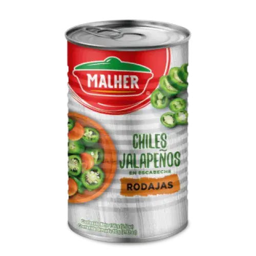 Chiles Jalapeños Rodajas 156 Chiles Jalapeños Rodajas 156