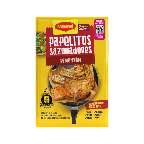 MAGGI® Papelitos Sazonadores pimentón