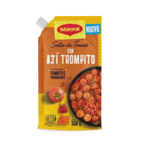 Salsa de tomate con Ají Trompito